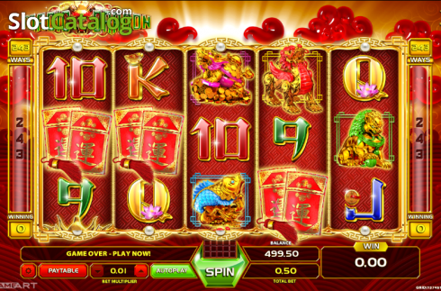 Скрин2. Magic Dragon слот