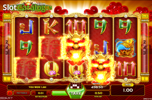 Скрин4. Magic Dragon слот
