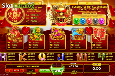 Скрин6. Magic Dragon слот