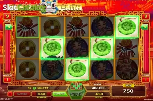 Скрин7. Emperors wealth слот