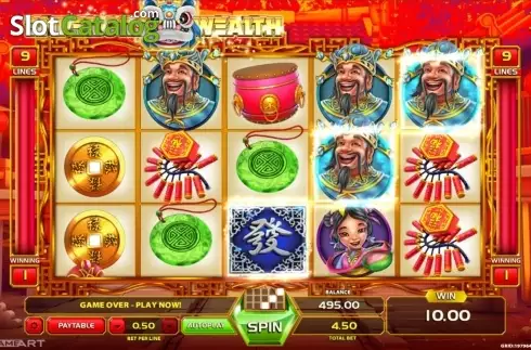 Скрин8. Emperors wealth слот