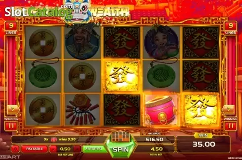 Скрин9. Emperors wealth слот