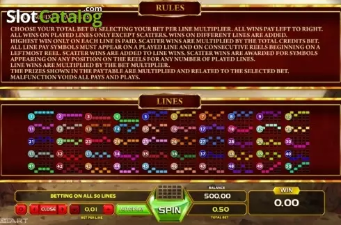 Скрин4. Spartans Legacy слот