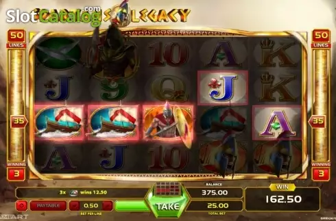 Скрин8. Spartans Legacy слот