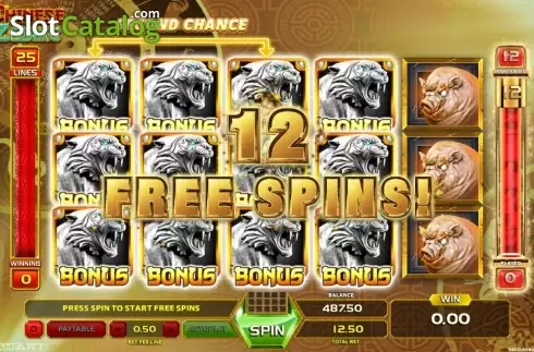 Скрин7. Chinese Zodiac (GameArt) слот