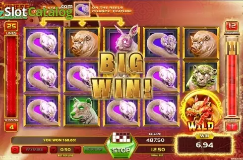 Скрин8. Chinese Zodiac (GameArt) слот