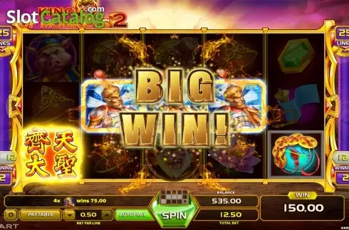 Скрин6. King Of Monkeys 2 слот