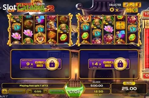 Скрин9. King Of Monkeys 2 слот