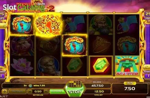Скрин4. King Of Monkeys 2 слот