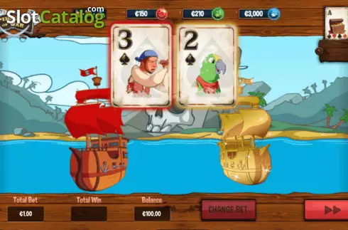 Скрин2. Pirates of War слот