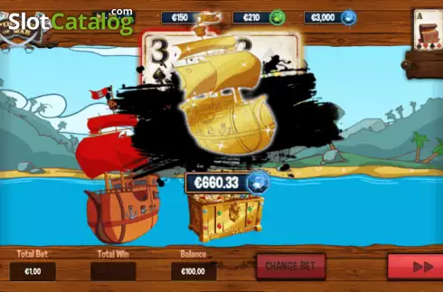 Скрин3. Pirates of War слот