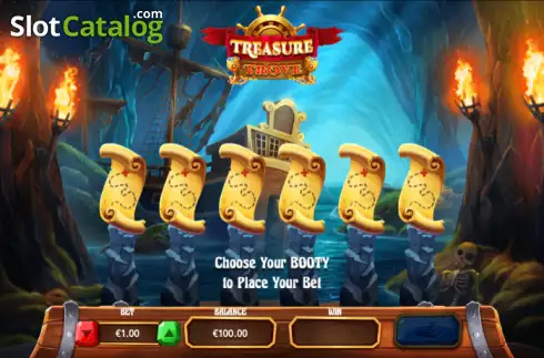 Скрин2. Treasure Trove (GameCo) слот