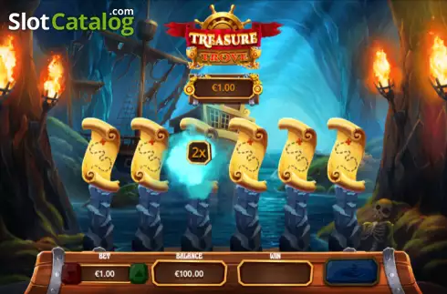 Скрин3. Treasure Trove (GameCo) слот