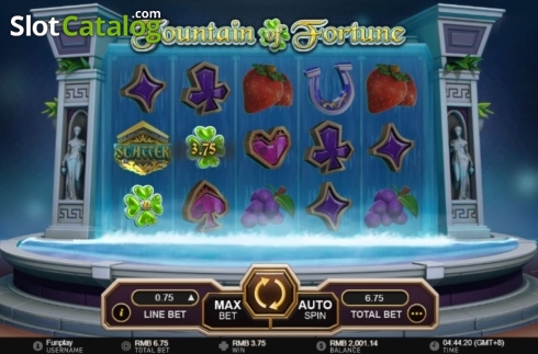 Скрин3. Fountain of Fortune (GamePlay) слот