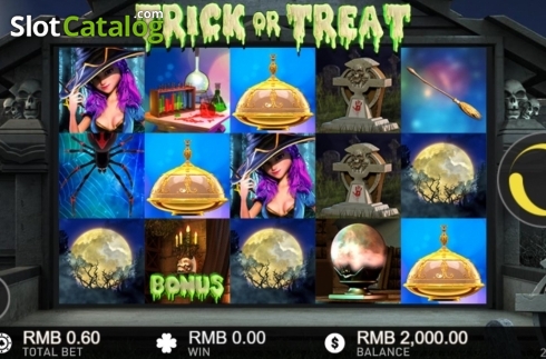 Скрин2. Trick or Treat (GamePlay) слот