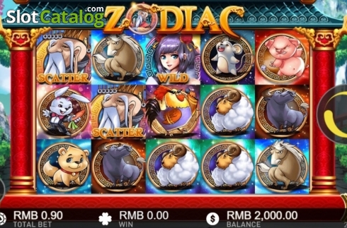 Скрин2. Zodiac (GamePlay) слот