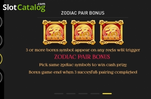 Скрин9. Zodiac (GamePlay) слот