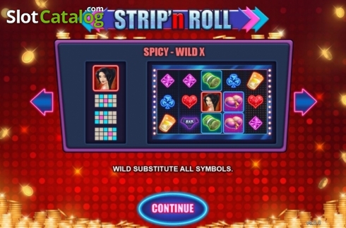 Скрин2. Strip 'n Roll слот