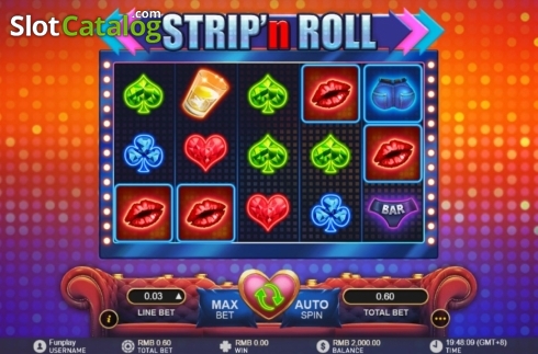 Скрин3. Strip 'n Roll слот