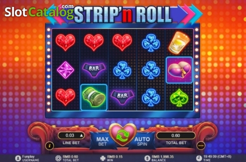 Скрин4. Strip 'n Roll слот