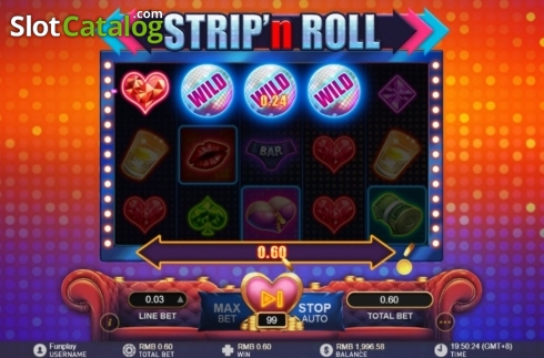 Скрин5. Strip 'n Roll слот