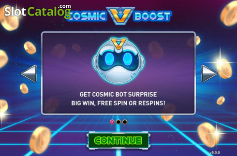 Скрин2. Cosmic Boost слот