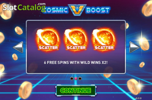 Скрин3. Cosmic Boost слот