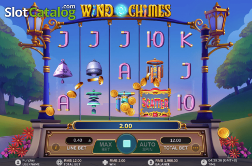Скрин5. Wind Chimes слот