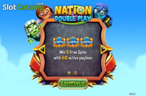 Скрин2. Nation Double Play слот