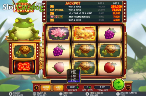 Скрин3. Leap Of Fortune слот