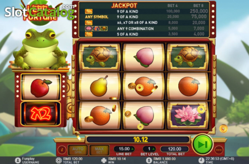 Скрин4. Leap Of Fortune слот