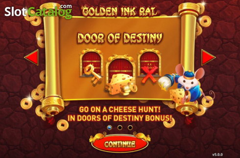 Скрин2. Golden Ink Rat слот