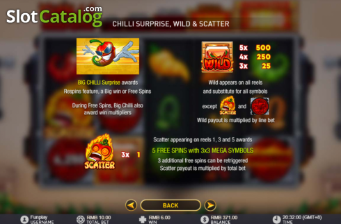 Скрин9. Chilli Surprise слот