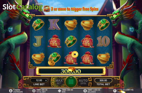 Скрин3. Fortune Dragon (GamePlay) слот
