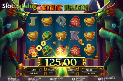 Скрин5. Fortune Dragon (GamePlay) слот