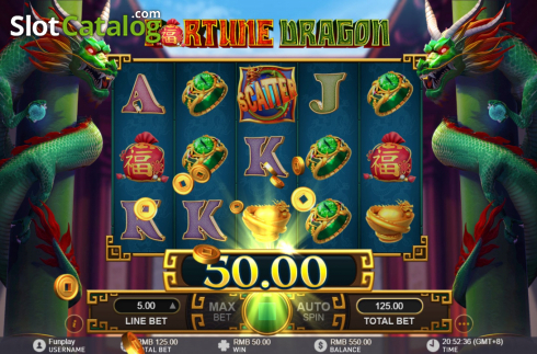 Скрин6. Fortune Dragon (GamePlay) слот