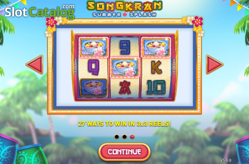 Скрин2. Songkran Summer слот