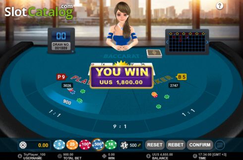 Скрин3. Classic Baccarat (GamePlay) слот
