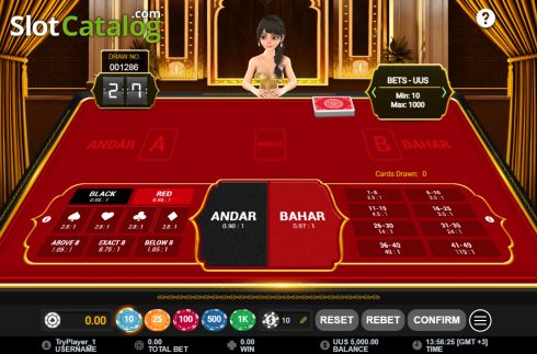 Скрин3. Andar Bahar (GamePlay) слот