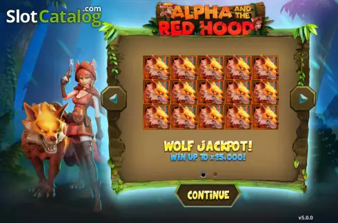 Скрин8. Alpha and The Red Hood слот