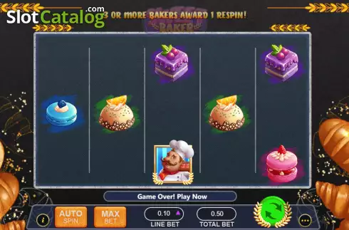 Скрин2. Sweet Baker слот