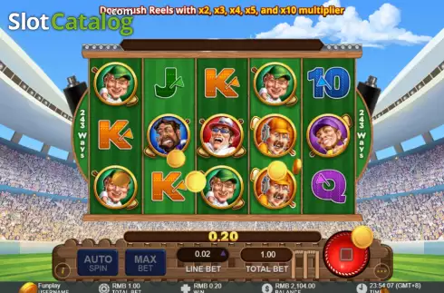 Скрин3. Cricket Golden Wicket слот