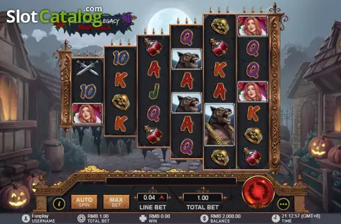 Скрин2. Full Moon Legacy слот