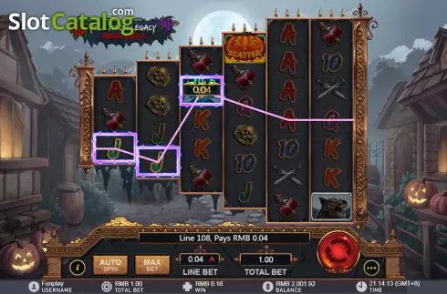 Скрин4. Full Moon Legacy слот