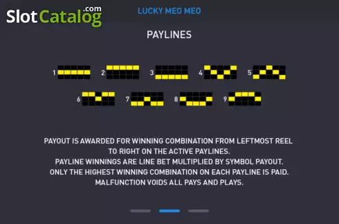Скрин8. Lucky Meo Meo слот
