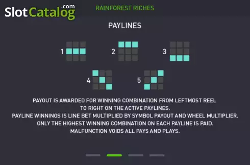 Скрин8. Rainforest Riches слот