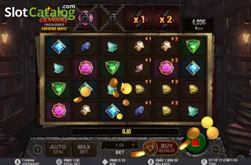 Скрин3. Gemoire Unchained слот