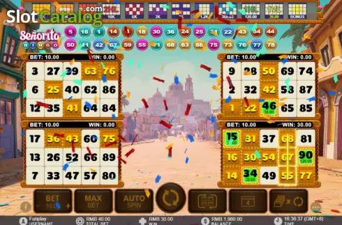 Скрин4. Senorita Bingo слот