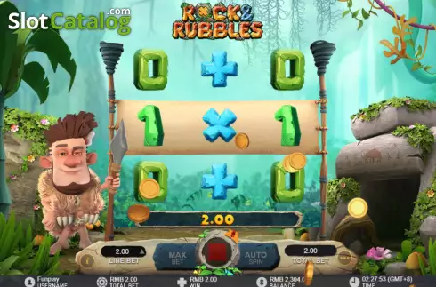 Скрин4. Rock and Rubbles слот