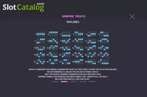 Скрин6. Vampire Treats слот